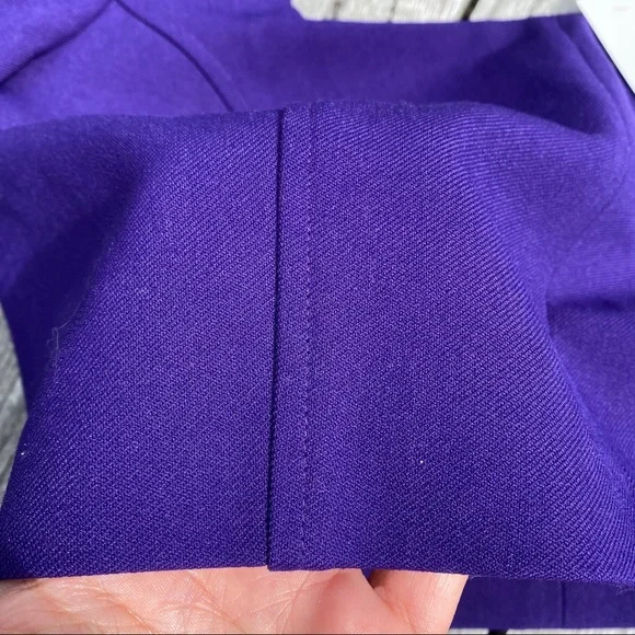 π ZARA PURPLE LONG SLEEVE CROP TOP! - Picture 6 of 10